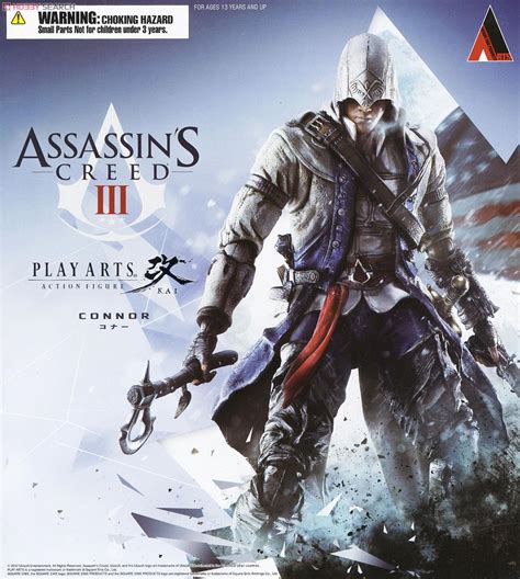 Assassin S Creed III Play Arts Kai Connor Completed Package1