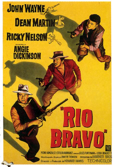 My own take on a theatrical poster for the 1959 howard hawks film rio bravo starring john wayne, dean martin, ricky nelson, and angie dickinson. Free Movie Posters - Movie Poster Beginning with R