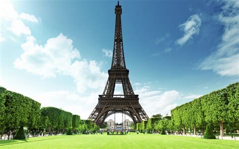 Man Made Eiffel Tower Hd Wallpaper