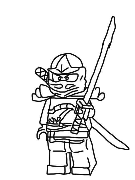 Ninjago Golden Ninja Coloring Pages