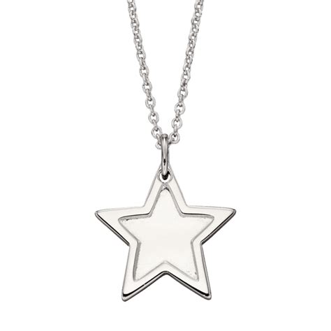 Little Star Millie Sterling Silver Star Necklace Jewelry From Adams
