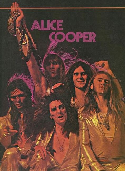 Alice Copper Coopers Rock Tour Posters Music Memories Punk Glam
