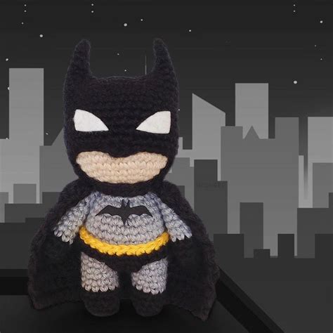 Batman Crochet Pattern Amigurumi En 2020 Batman Crochet Patrón De