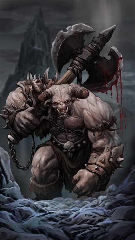 Ogre By Ponikstudios On Deviantart Dark Fantasy Art Fantasy Monster