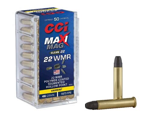 Cci Ammunition Maxi Mag 22 Winchester Magnum Rimfire 46 Grain