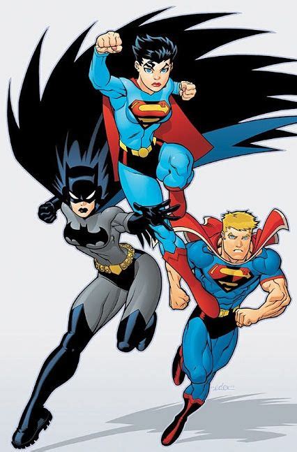 Superwoman Batwoman And Superlad Out To Save The Universe Batman