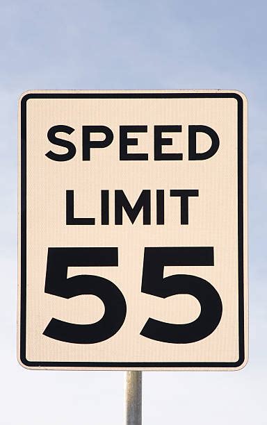 55 Speed Limit Sign Stock Photos Pictures And Royalty Free Images Istock