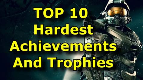Top 10 Hardest Achievements And Trophies Video Games Wikis Cheats