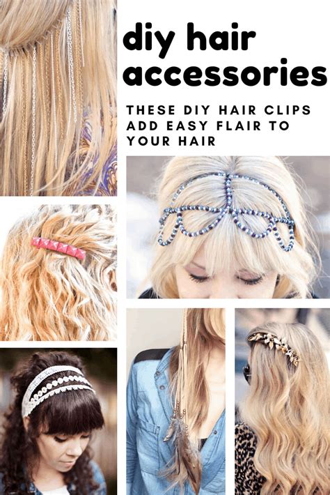 I try to make these diy hair accessory videos as short and sweet as possible. 27 Cute DIY Hair Accessories That'll Give Your Hair a Little Extra Flair