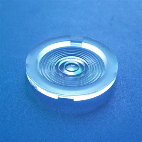 3~60degree Diameter 30mm Fresnel Lens For Cob Led Industrial Lighting