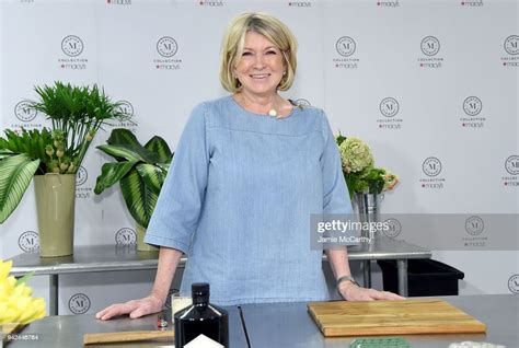 Martha Stewart Signs Copies Of Her New Book Marthas Flowers At