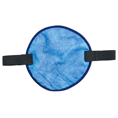 Ergodyne Chill Its Blue Evaporative Hard Hat Pad With Cooling Towel