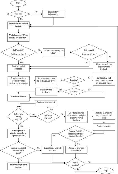 Flowchart Of The Training Procedure For Phase 1 Training Sessions