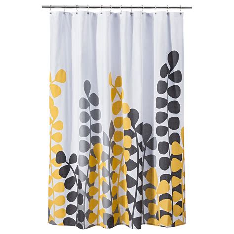 Vine Shower Curtain Yellowgray Room Essentials Yellow Vine