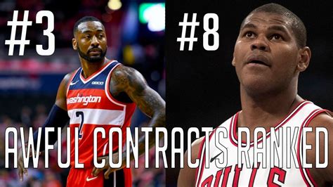 10 Most Brutal Current Nba Contracts Ranked Youtube