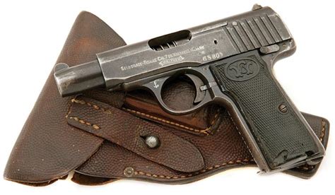 Walther Model 4 Semi Auto Pistol With Imperial And Weimar Ma