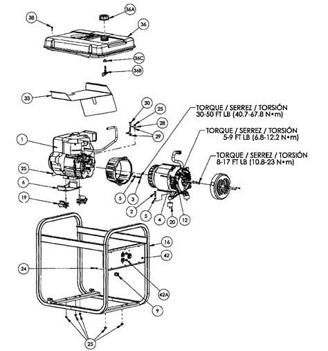 Coleman Powermate 6250 Generator Parts Manual