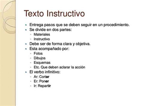 Ejemplos De Texto Instructivo Habilidad Verbal Ejemplos De Textos Hot
