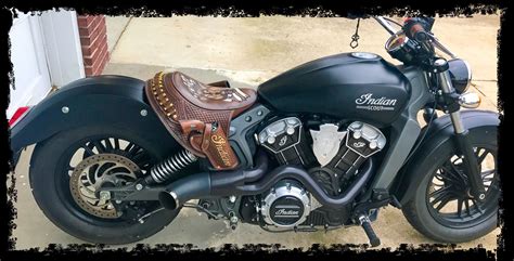Indian Scout Custom Seat