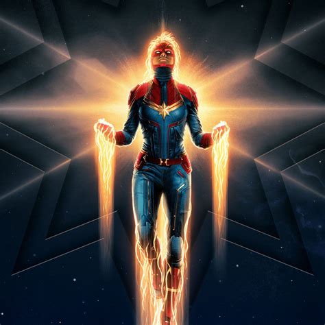Making marvel studios' captain marvel. 2932x2932 Captain Marvel New Poster 2019 Ipad Pro Retina ...
