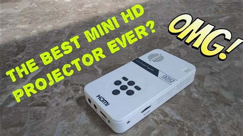 The Best Pico Led Micro Hd Projector Ever Full Review Aaxa Pj 1 Youtube