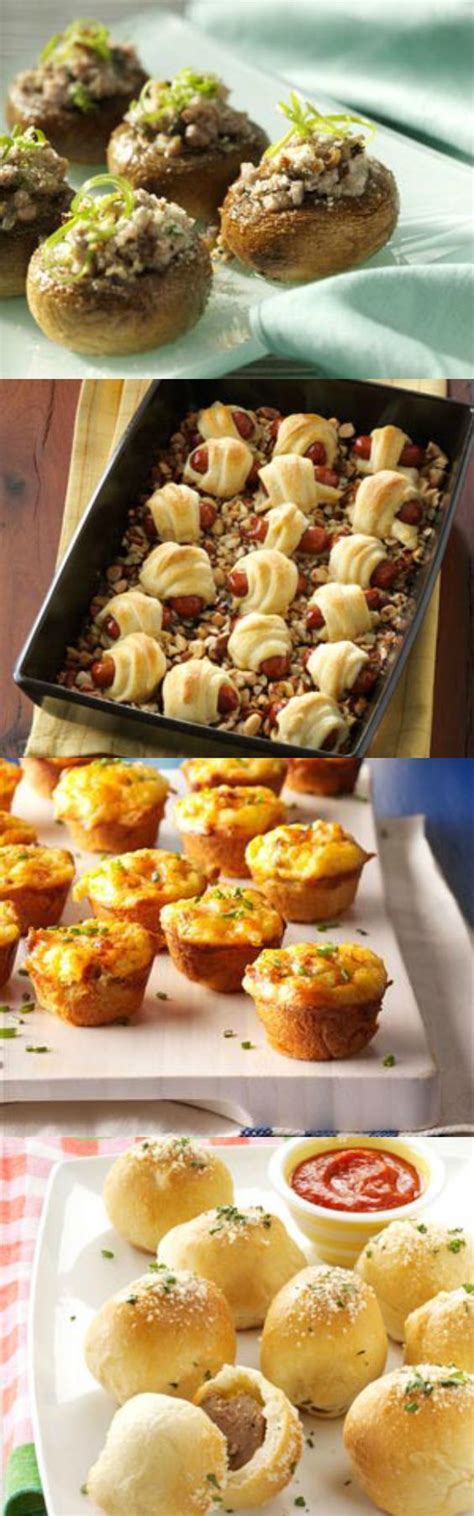 70 Easy Party Appetizers To Feed A Crowd Finger Food Appetizers