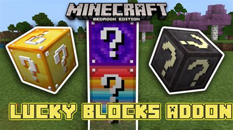 Lucky Blocks Addon 116 Unlucky Or Mc Modnet