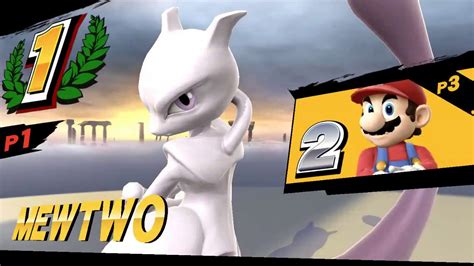 Super Smash Bros Wii U Mewtwo Showcase Youtube