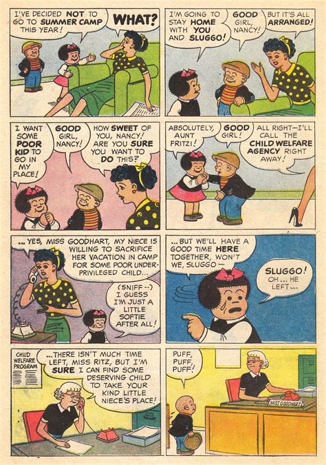 stanley stories nancy and sluggo summer camp special play nancy and