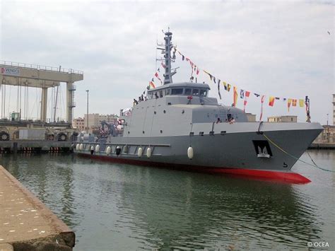 French Shipyard Ocea Launched The Opv 190 Mkii Fouladou For The Navy