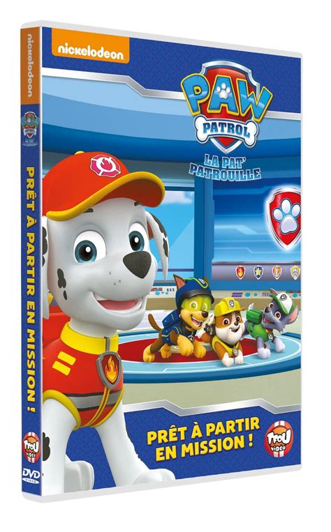 Image Paw Patrol La Pat Patrouille Prêt à Partir En Mission Dvd