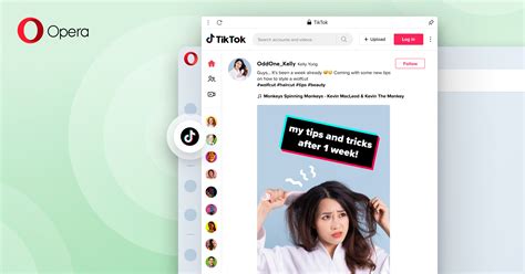 Opera Becomes The First Browser To Add Built In Tiktok Opera Newsroom