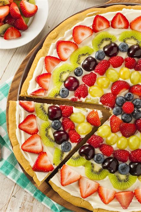 Easy Fruit Pizza Recipe The Perfect Summer Dessert Recipe Fruit