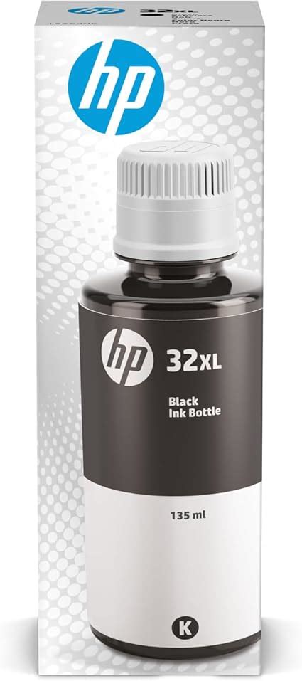 Hp 32xl Bouteille Dencre Noire Grande Capacité Authentique 135 Ml