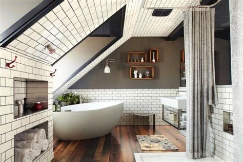 Subway tile is leaving the station: Subway Tiles in 20 Contemporary Bathroom Design Ideas - Rilane