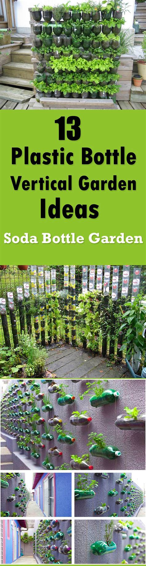 13 Soda Bottle Vertical Garden Ideas Dan330