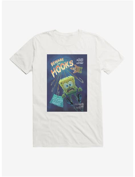 Spongebob Squarepants Beware The Hooks T Shirt Boxlunch