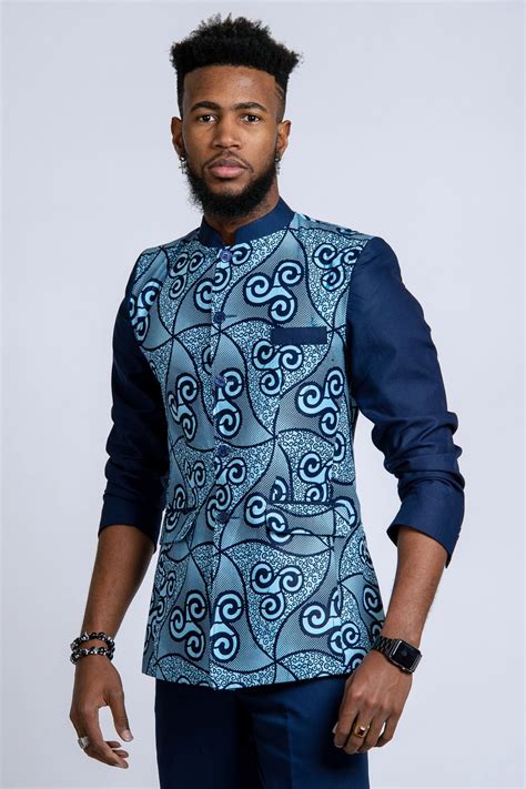 This Design Of African Blazer For Men Is Called Abacost Created By