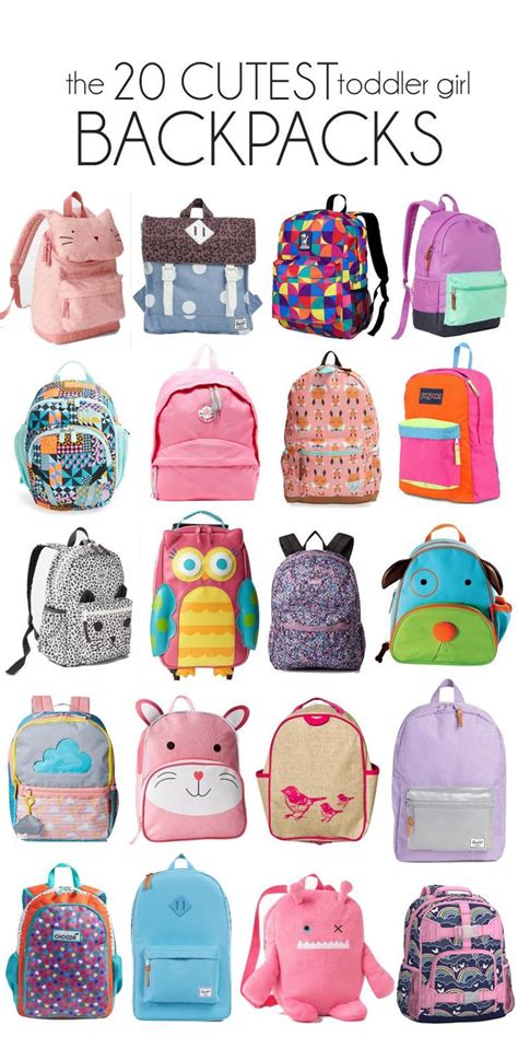 Back To School The Cutest Toddler Girl Backpacks Stuff For Little