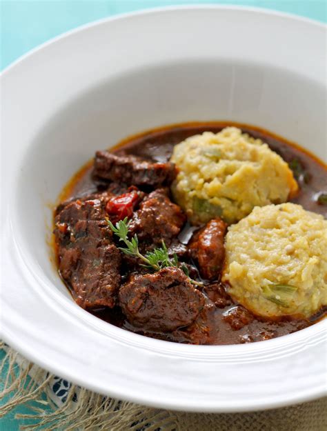 stewed beef and cou cou caribbean beef stew cooking beef