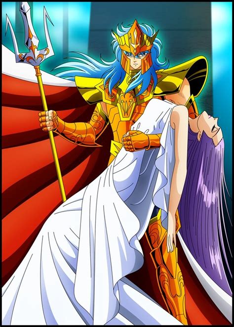 Poseidon E Athena Saint Seiya Poseidon Anime