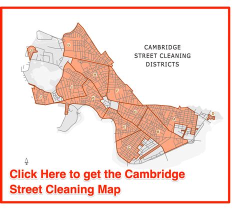 Cambridge Street Cleaning 2023 Schedule Map Holidays Ticket