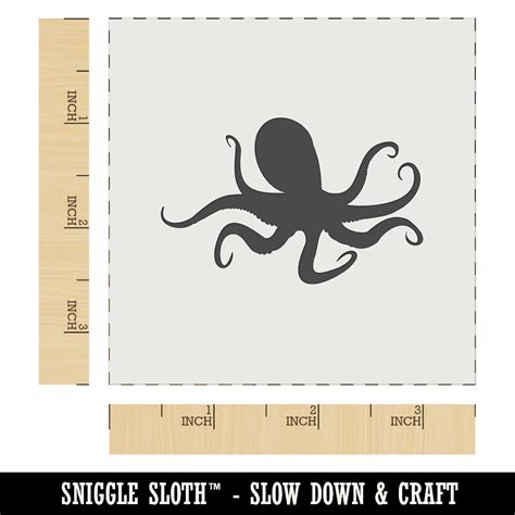 Octopus Solid Wall Cookie Diy Craft Reusable Stencil Ebay