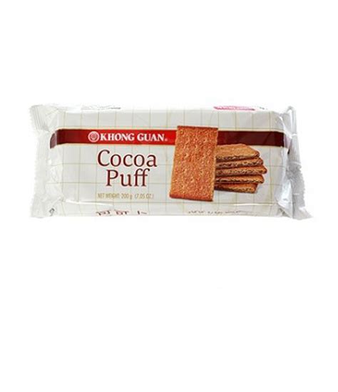 Khong Guan Cocoa Puff Biscuits 200g Haisue Foods