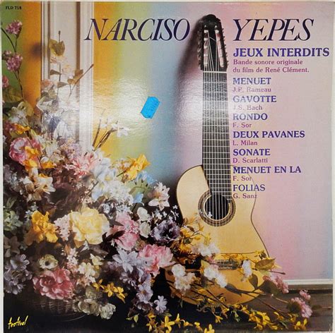 Narciso Yepes Jeux Interdits Bande Sonore Originale Du Film De René Clément Vinyl Discogs