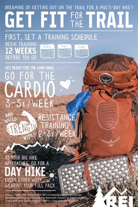 Thru Hiking Training Tips And Exercises Rei Co Op Journal