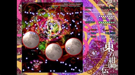 Touhou 15 Legacy Of Lunatic Kingdom Moon Lunatic Impact Timeout