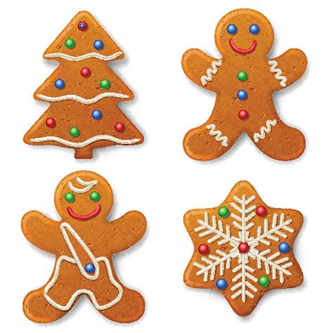 Royalty Free Christmas Cookies Clip Art Vector Images And Illustrations