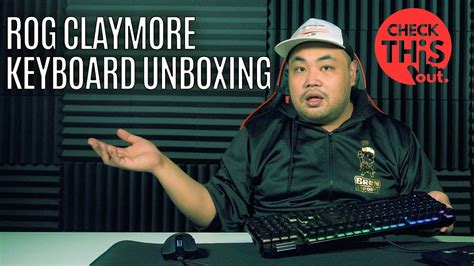 Check This Out Rog Claymore Keyboard Unboxing Youtube