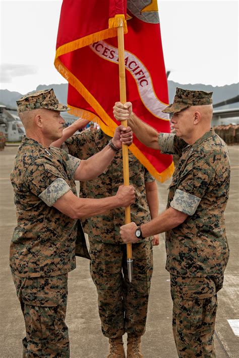 U S Marine Corps Forces Pacific Change Of Command Lt Gen Berger